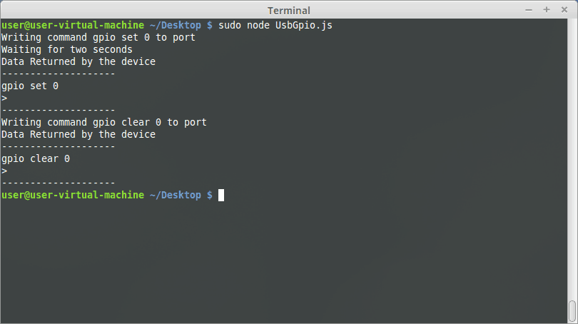 Node.JS GPIO On Linux